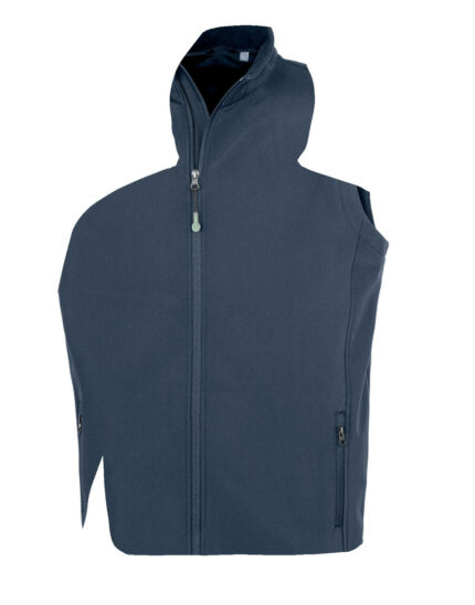 Men's Recycled 2-Layer Printable Softshell B/W