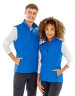 Men's Recycled 2-Layer Printable Softshell B/W - Image 5