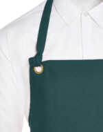 PROVENCE - Eyelet Bib Apron with Pocket - Image 2