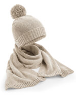 Knitted Scarf and Beanie Gift Set - Image 2