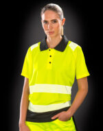 Recycled Safety Polo Shirt - Image 2