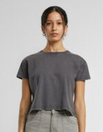 Ladies Vintage Cropped Tee - Image 6