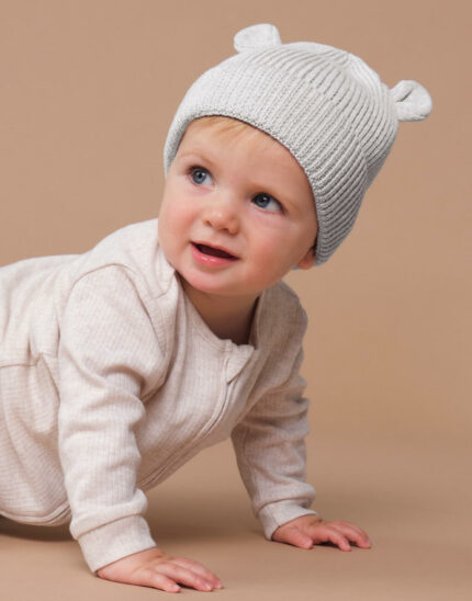 Organic Baby Bear Beanie