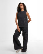 Ladies Vintage Washed Sleeveless Tee - Image 5