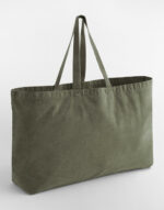 Garment Dyed Oversized Tote Bag - Image 4