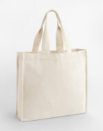 Chevron Handle Shopper