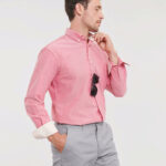 Men's LS Tailored Washed Oxford Shirt