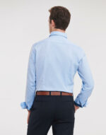 Tailored Contrast Herringbone Shirt LS – Image 4