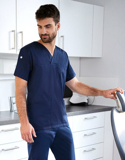 Men's Slip-on Tunic Essential Short Sl.