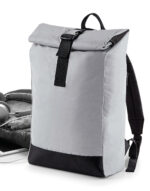 Reflective Roll-Top Backpack – Image 4