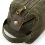 Heritage Waxed Canvas Wash Bag – Image 6