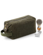 Heritage Waxed Canvas Wash Bag – Image 4