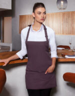 Short Bib Apron Basic with Buckle and Pocket – Image 3