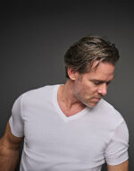 Mens Stretch V-Tee – Image 2