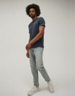 Unisex Heather CVC Short Sleeve Tee – Image 3