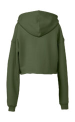 Women's Cropped Fleece Hoodie – Image 7