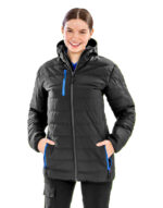 Black Compass Padded Winter Jacket – Image 2