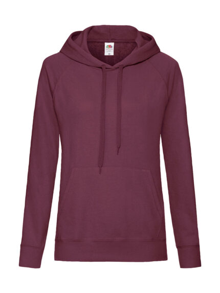 Ladies Lightweight Hooded Sweat