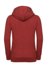 Ladies' Authentic Melange Hooded Sweat – Image 3