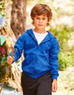Kids Premium Hooded Sweat Jacket