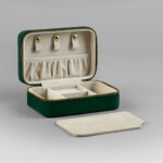 Velvet Travel Jewellery Box
