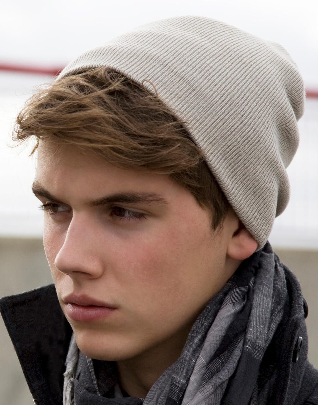 344_34_009_m-2015_02.jpg Soft Feel Cuffless Beanie – Image 1