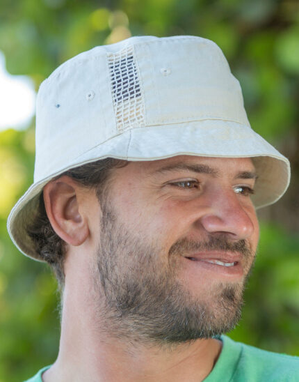 Sporting Hat with Mesh Panels