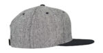 Melange Solid Snapback – Image 2