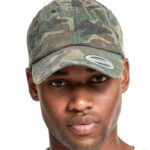 Low Profile Camo Washed Cap