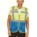 Fluo Open Mesh Executive Waistcoat