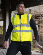 Hi-Vis Reversible Bodywarmer „Ural“ – Image 2