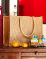 Shimmer Jute Shopper – Image 3