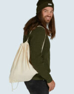 Baby Canvas Cotton Drawstring Backpack – Image 2