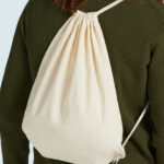 Baby Canvas Cotton Drawstring Backpack