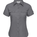 Ladies' Roll Sleeve Shirt Short Sleeve