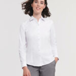 Ladies' LS Herringbone Shirt