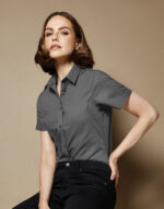 Women's Tailored Fit Poplin Shirt SSL