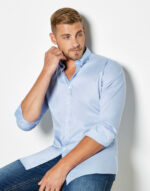 Slim Fit Stretch Oxford Shirt LS