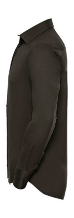 Fitted Long Sleeve Stretch Shirt – Image 4