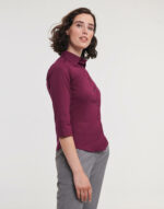 Fitted Blouse with 3/4 Sleeves – Image 2