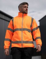 Hi-Vis Fleece Jacket "Bergen" – Image 2