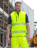 Reversible Soft Padded Safety Gilet – Image 3
