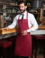 Bib Apron Basic with Pocket – Image 2