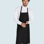 LISBON 100% Cotton Bib Apron