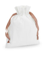 Cotton Gift Bag with Ribbon Drawstring – Image 5