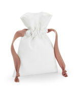 Cotton Gift Bag with Ribbon Drawstring – Image 6