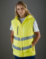 Fluo Kensington Hooded Gilet – Image 4