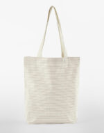 Striped Organic Cotton Tote – Image 3