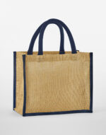 Natural Starched Jute Midi Tote – Image 4