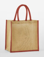 Natural Starched Jute Mini Gift Bag – Image 4